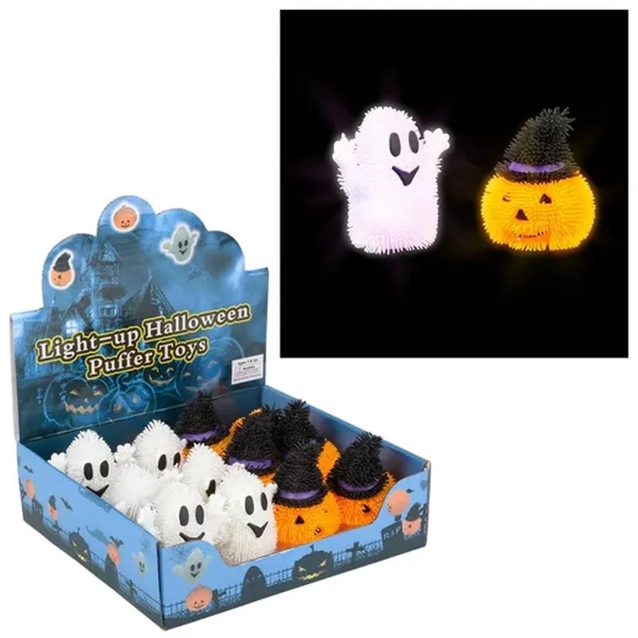Squishy Toys Light Up Puffer Figures - Kids Sensory Fidget Toy — wholesale Fidgets & Sensory by the case