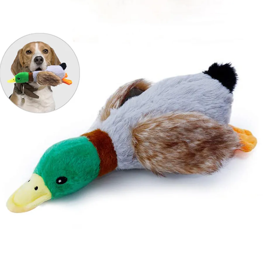 Squeaky Plush Duck Dog Toy In Bulk — wholesale Plush & Squishies by the case