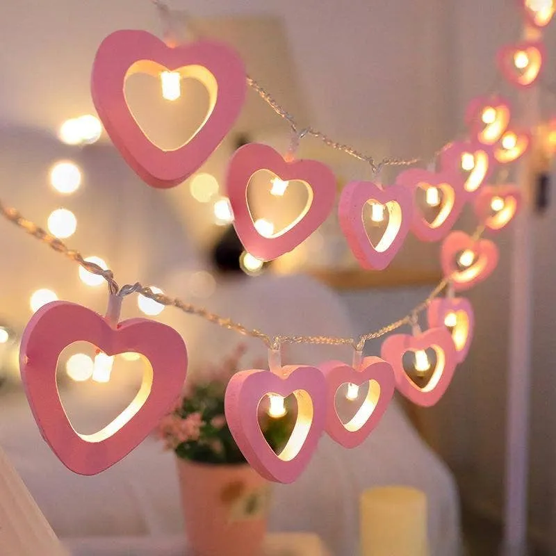 Heart String Lights For Home Decor — wholesale Home & Décor by the case