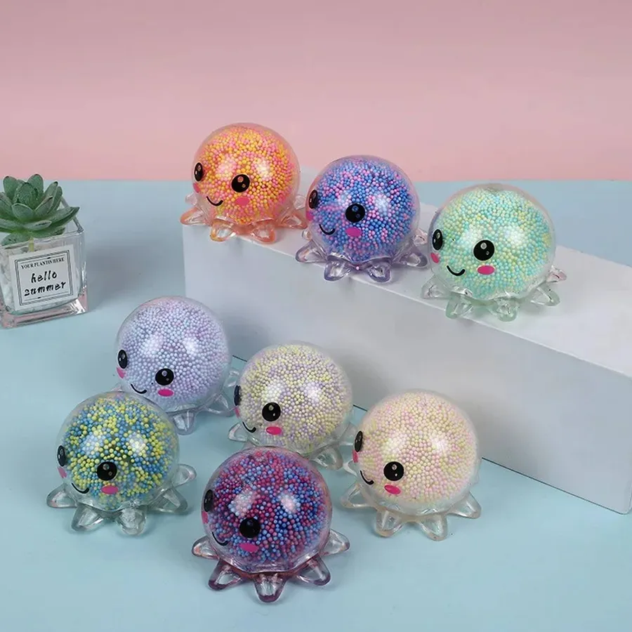 Soft Octopus Squishy Fidget Toy - Back to School - in bulk — wholesale Fidgets & Sensory by the case