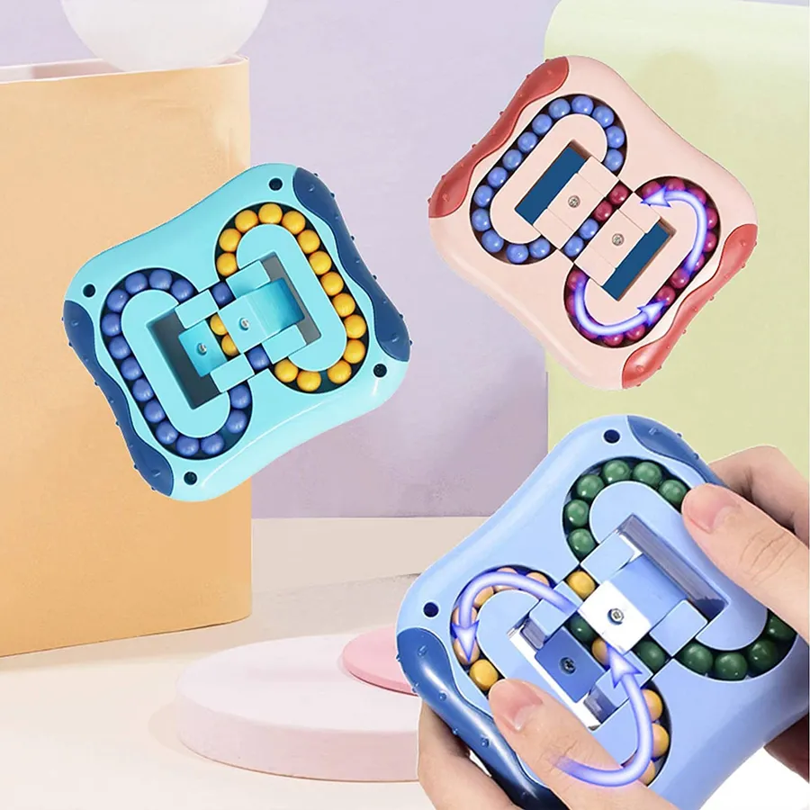 Rotating Magic Bean Spinner Fidget Kids Toys in Bulk — wholesale Fidgets & Sensory by the case