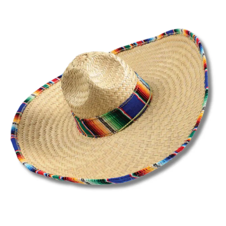 Mexican Woven Straw Hat For Women's - Assorted — wholesale Apparel & Accessories by the case