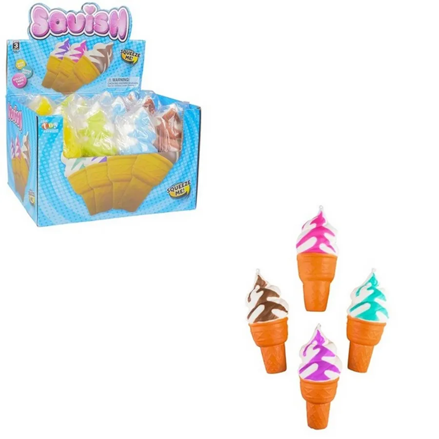Ice Cream Squish Fidget Kids Toy In Bulk — wholesale Fidgets & Sensory by the case