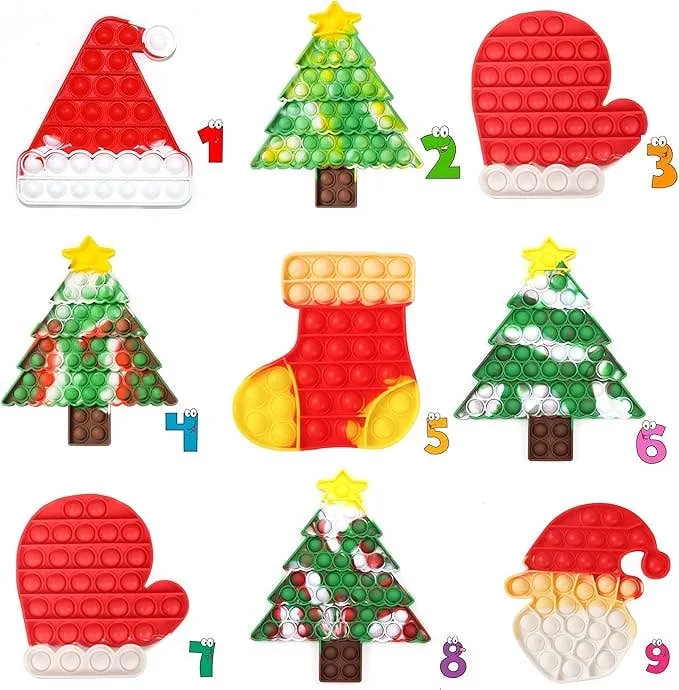 Pop It Stocking Stuffer Fidget Toys For Kids - Assorted — wholesale Fidgets & Sensory by the case