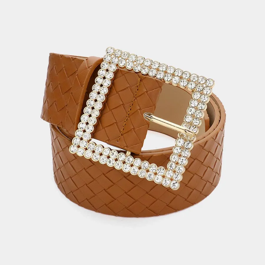 Fashionable Square Buckle Leather Belt For Women's — wholesale Apparel & Accessories by the case