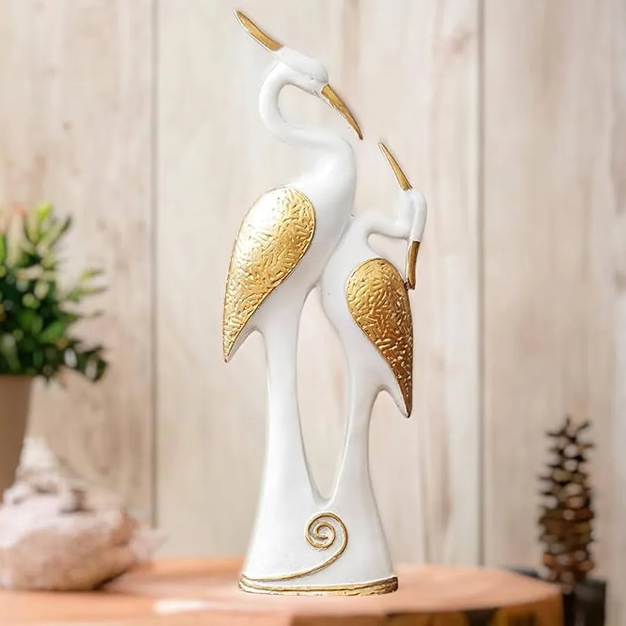 Swan Pair Statue for Home Decore — wholesale Home & Décor by the case