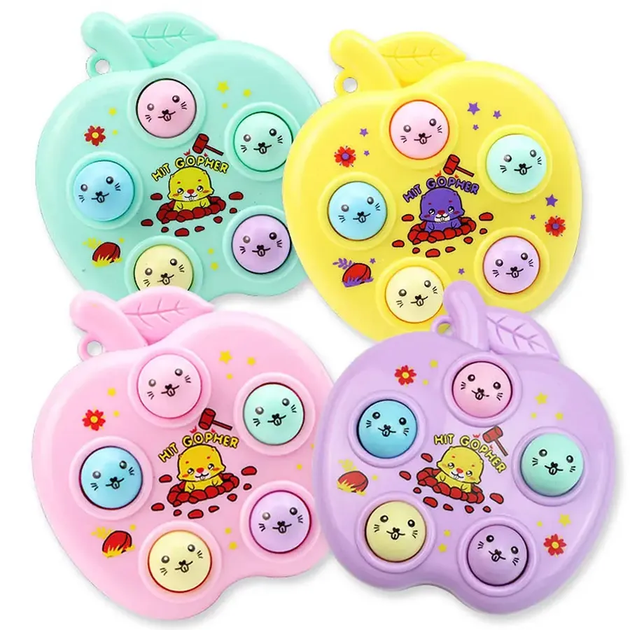 Mini Whack-a-Mole Game Fidget Keychain — wholesale Fidgets & Sensory by the case