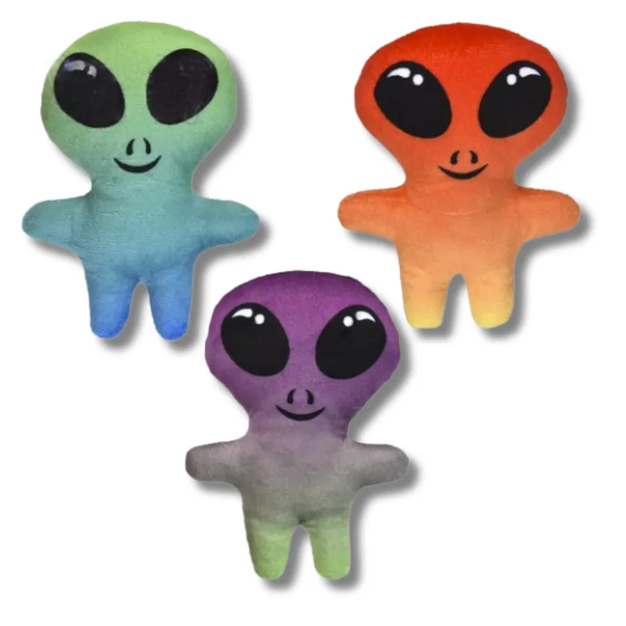 Tie Dye Plush Alien Toy For Kids - Assorted — wholesale Plush & Squishies by the case