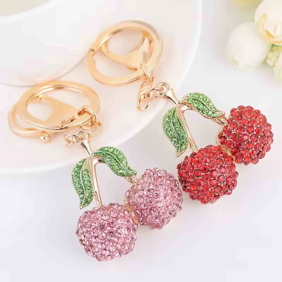 Fruits Key Chain Holder For Bags & Key — wholesale Keychains & Charms by the case