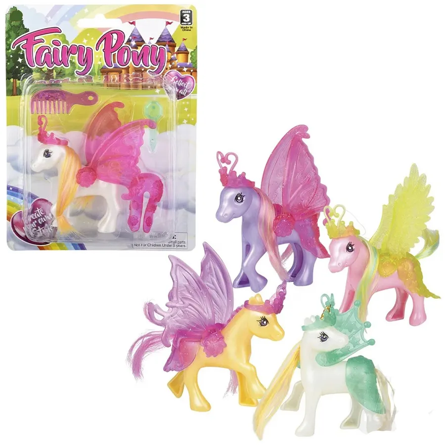 Dress Up Fairy Pony Playset Kids Toys — wholesale Toys & Games by the case