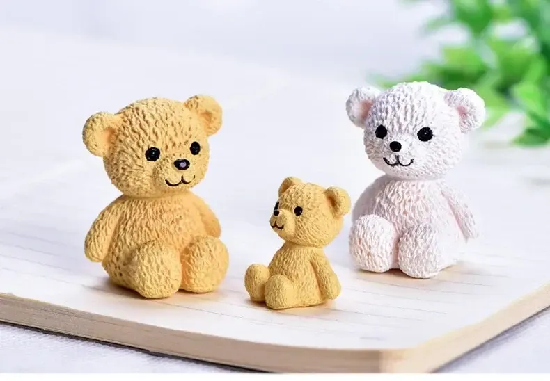 Easter Cute Bear Mini Statue – Fairy Garden Home Ornament — wholesale Seasonal & Holiday by the case