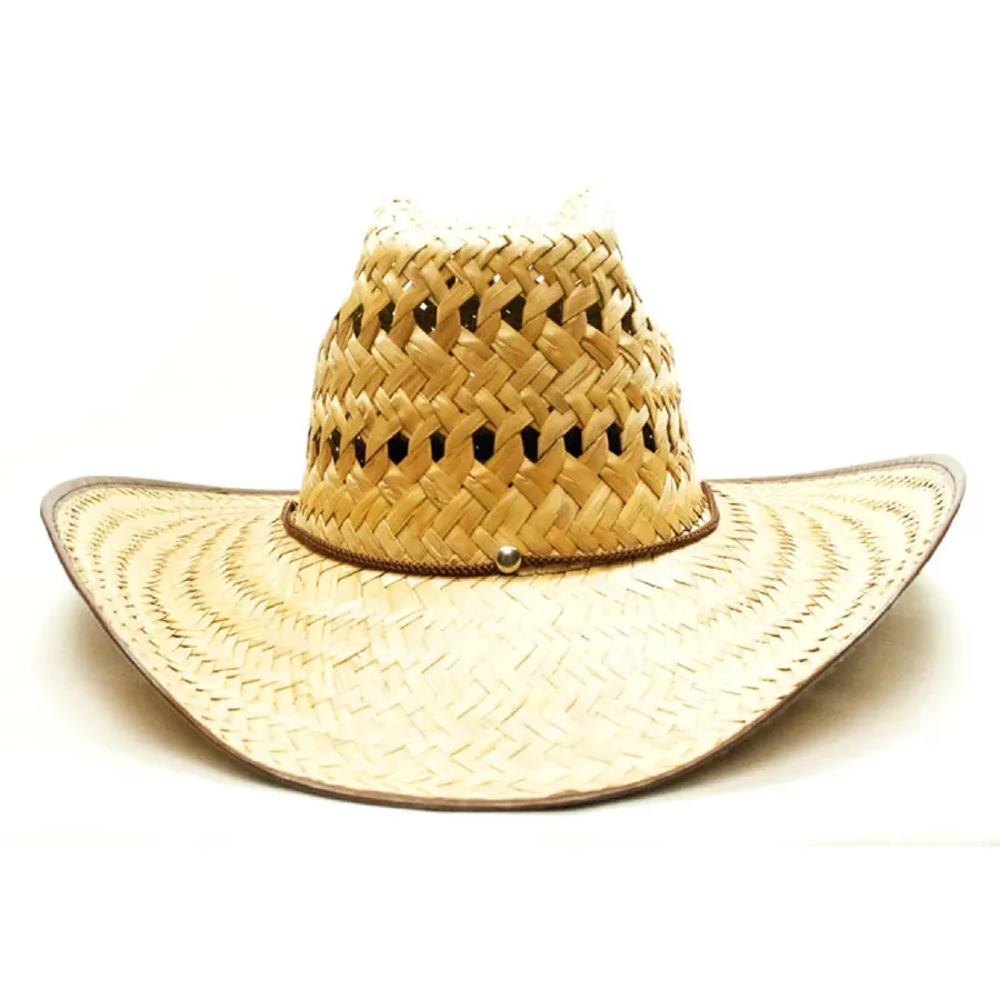 Vented Wide Brim Straw Hat — wholesale Apparel & Accessories by the case
